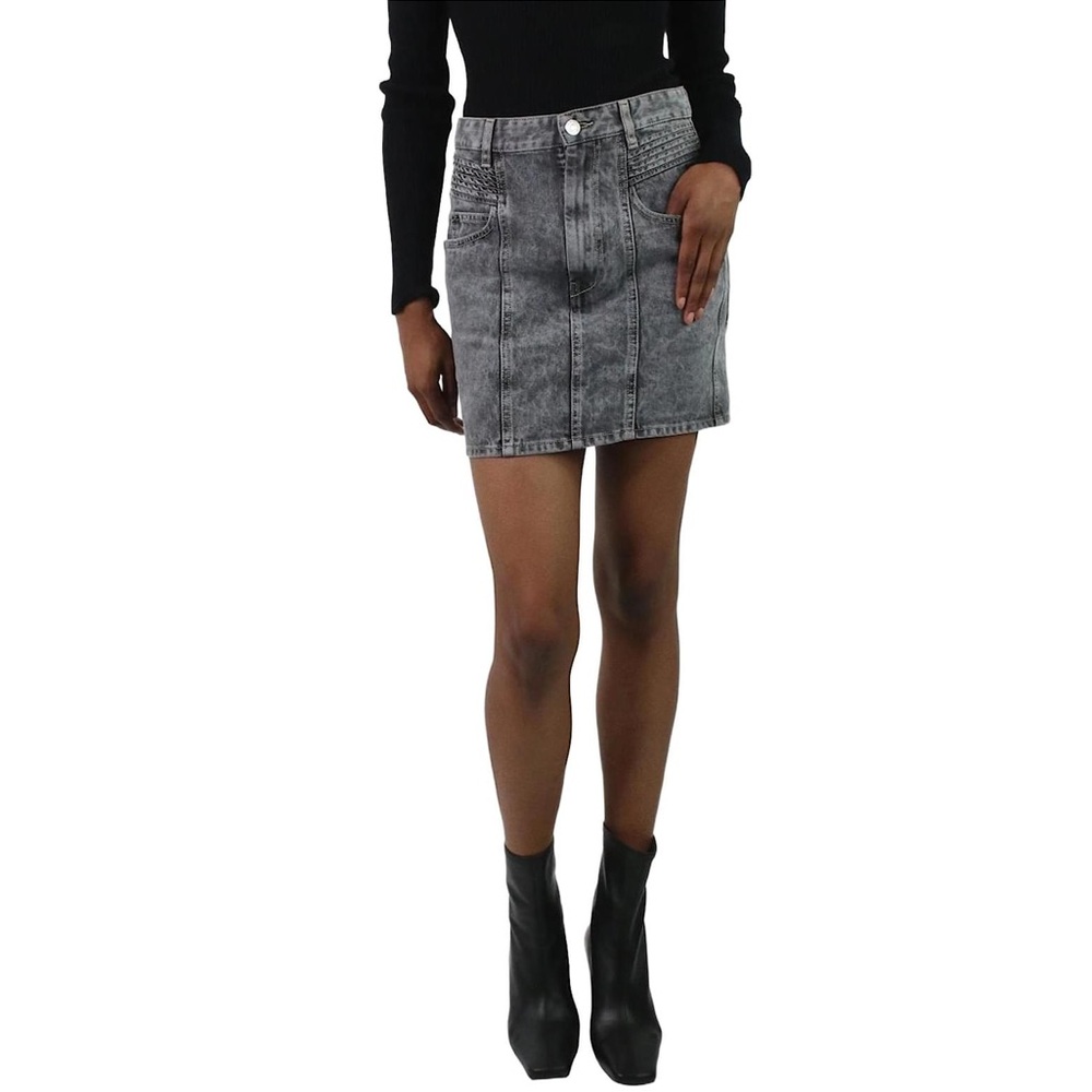 Isabel Marant Hondo Denim Mini Skirt Size 36